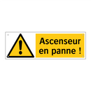 Ascenseur en panne !