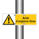 Arrêt d'urgence Grue