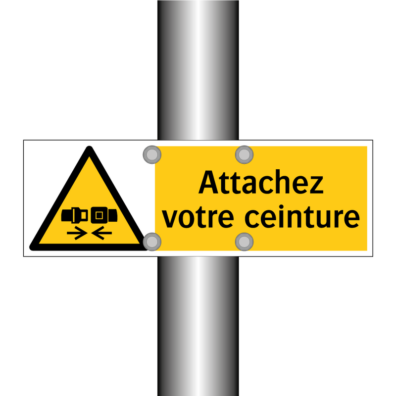 Attachez votre ceinture