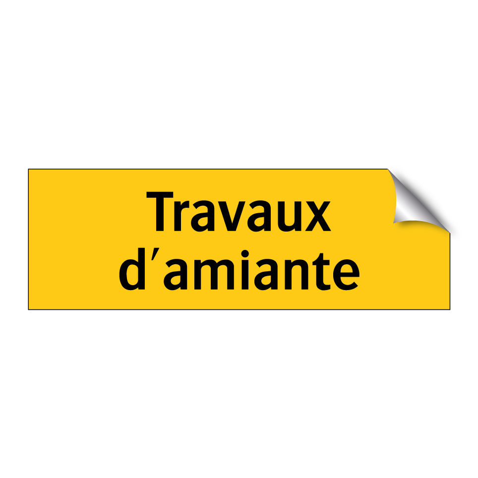 Travaux d'amiante