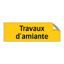 Travaux d'amiante