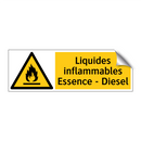 Liquides inflammables Essence - Diesel