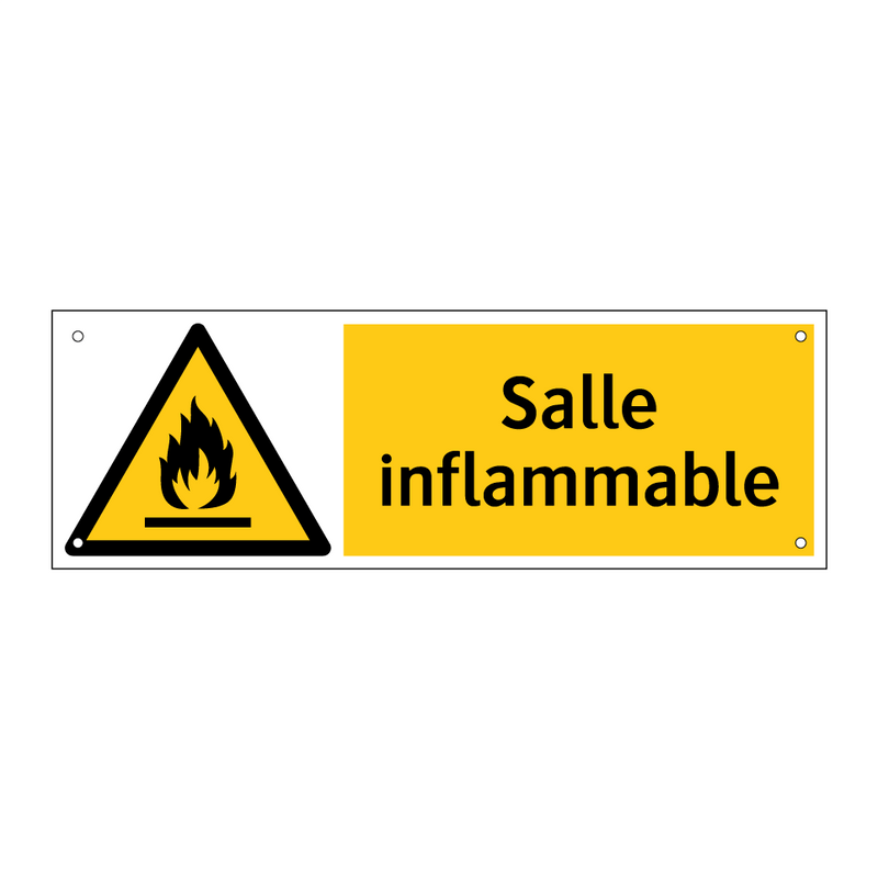 Salle inflammable