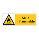 Salle inflammable