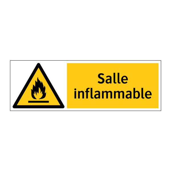 Salle inflammable