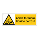 Acide formique liquide corrosif
