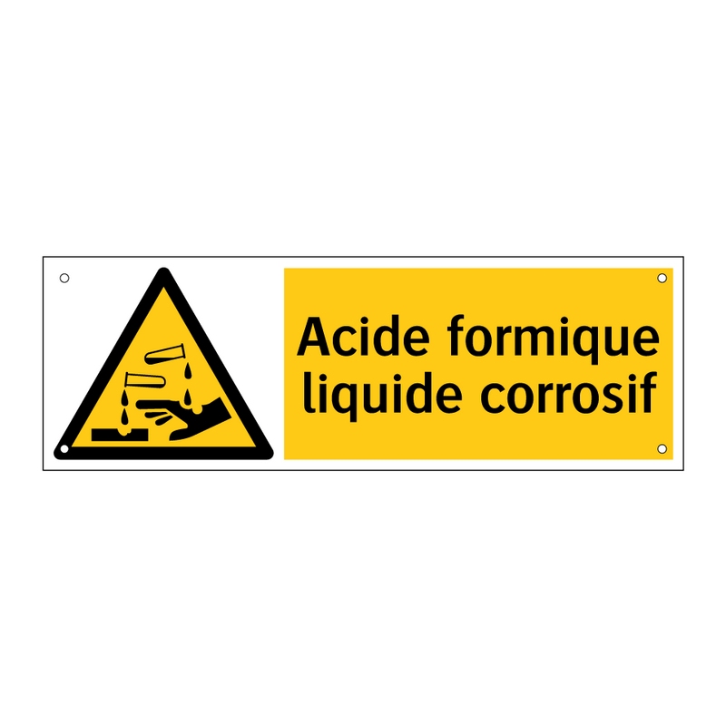 Acide formique liquide corrosif