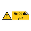 Arrêt du gaz
