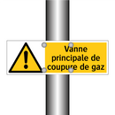 Vanne principale de coupure de gaz