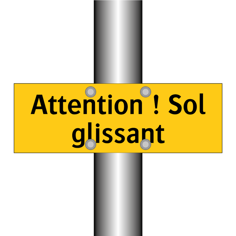 Attention ! Sol glissant