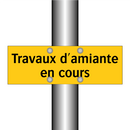 Travaux d'amiante en cours