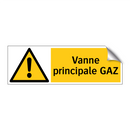 Vanne principale GAZ
