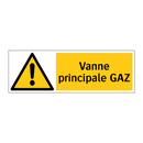 Vanne principale GAZ
