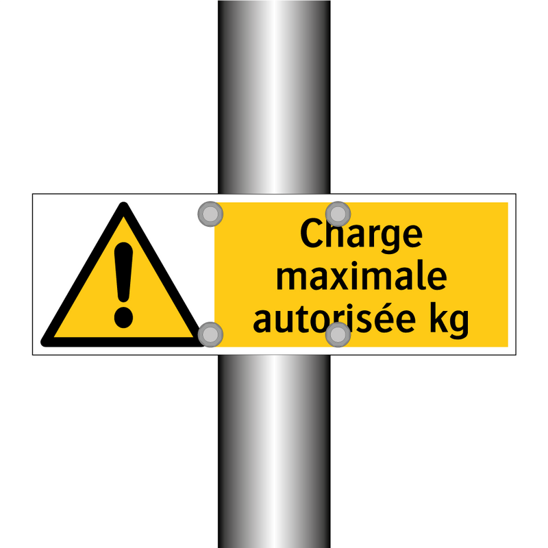 Charge maximale autorisée kg