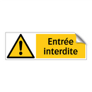 Entrée interdite