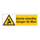 Entrée Interdite Danger de Mort