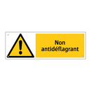 Non antidéflagrant