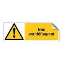 Non antidéflagrant