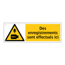 Des enregistrements sont effectués ici