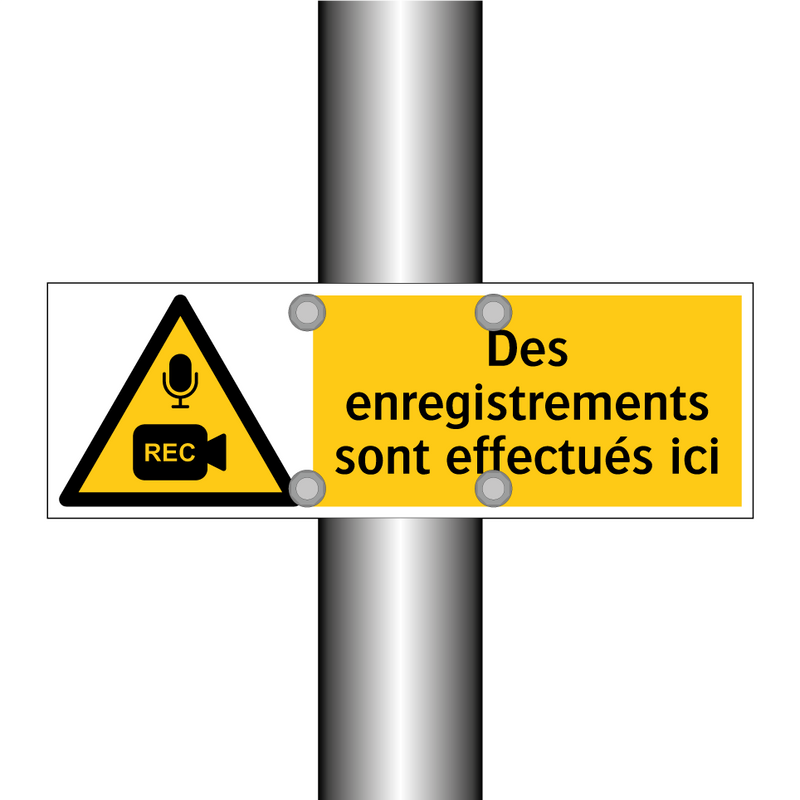 Des enregistrements sont effectués ici