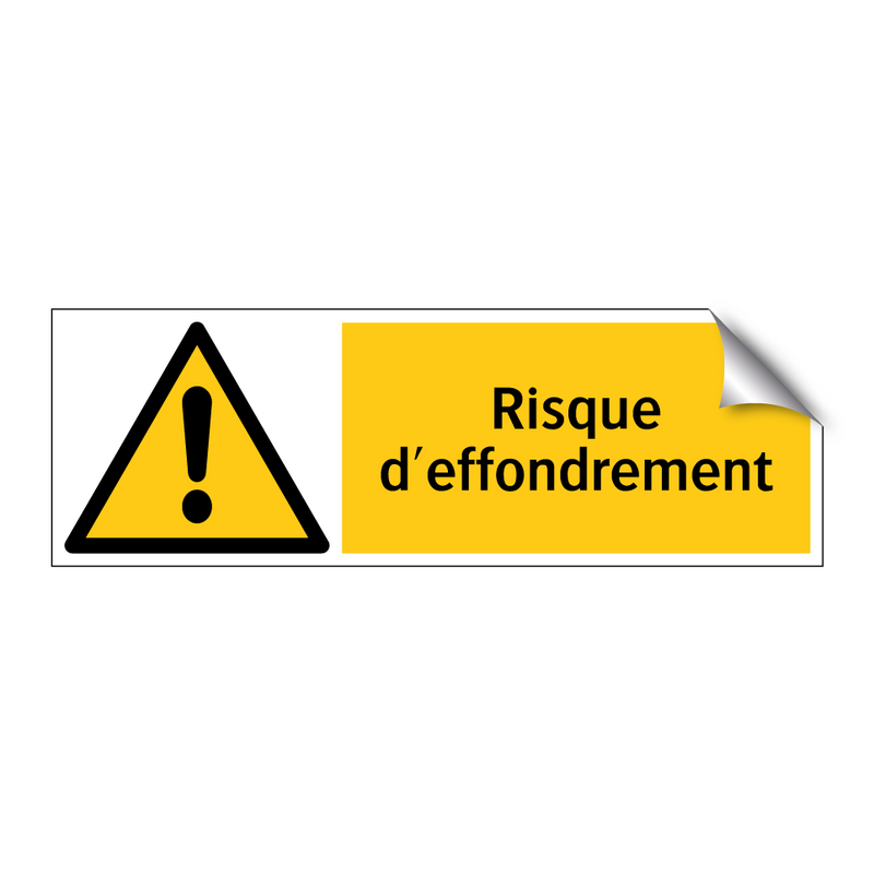 Risque d'effondrement