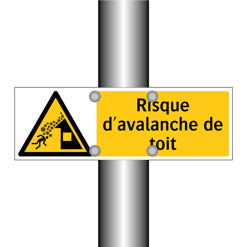 Risque d'avalanche de toit