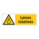 Lames rotatives
