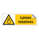 Lames rotatives