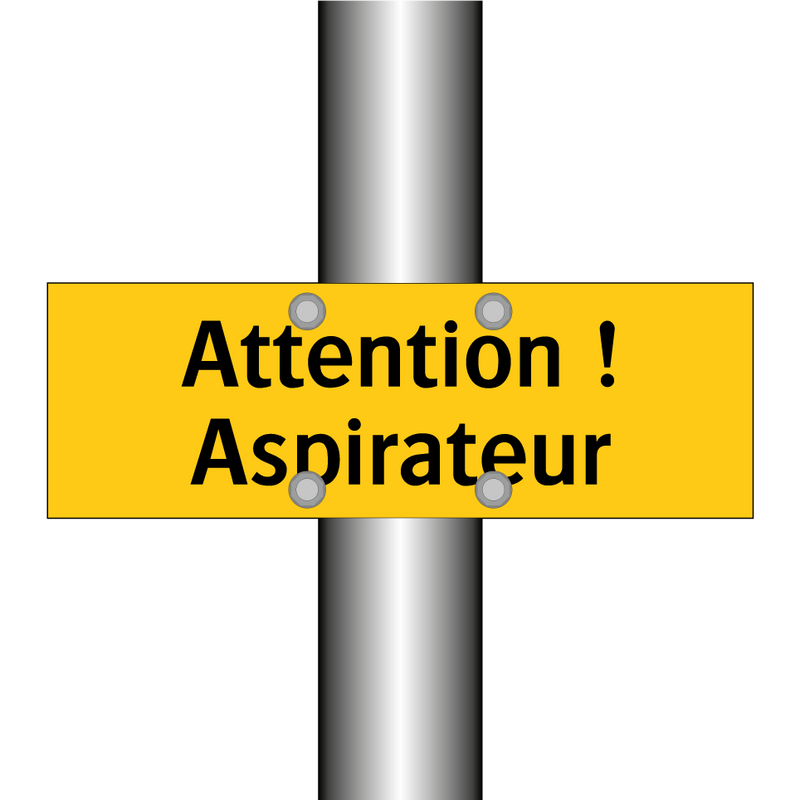 Attention ! Aspirateur