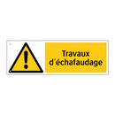 Travaux d'échafaudage