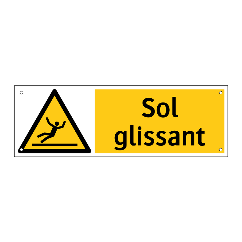 Sol glissant