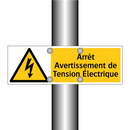 Arrêt Avertissement de Tension Électrique