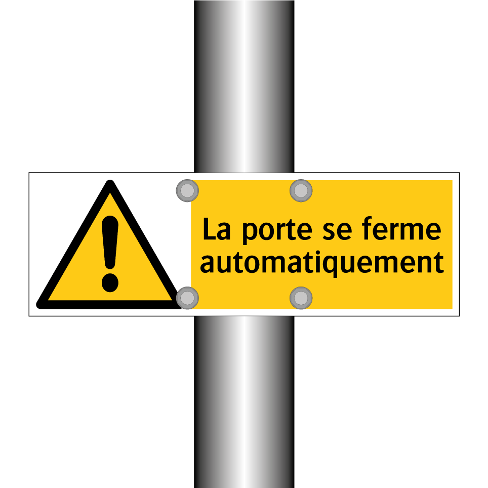 La porte se ferme automatiquement