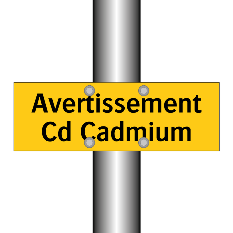 Avertissement Cd Cadmium
