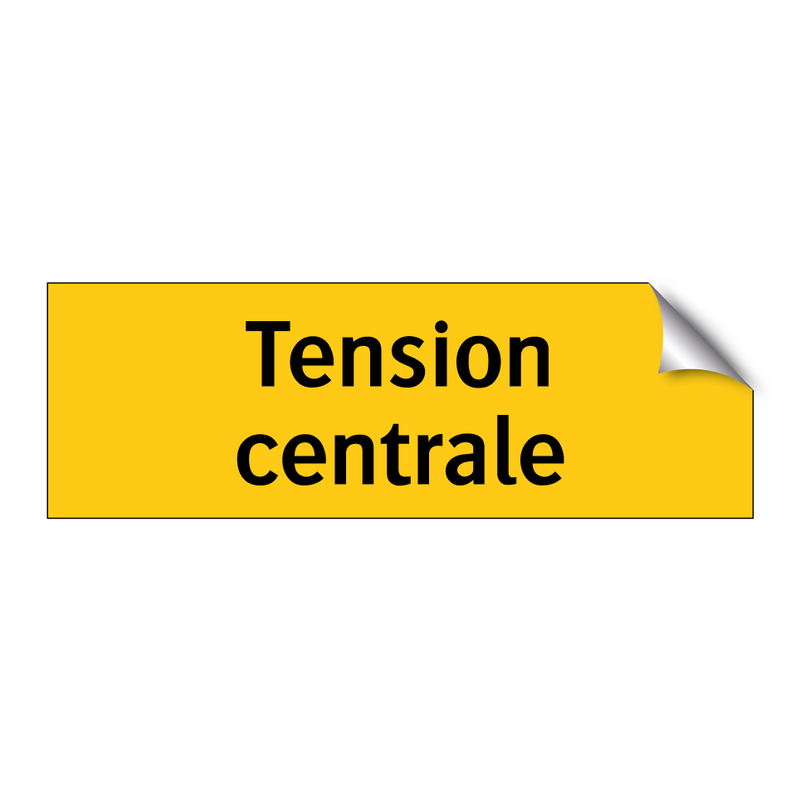 Tension centrale