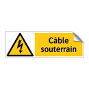 Câble souterrain
