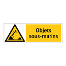 Objets sous-marins