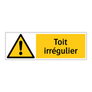 Toit irrégulier