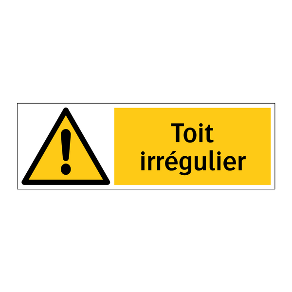 Toit irrégulier