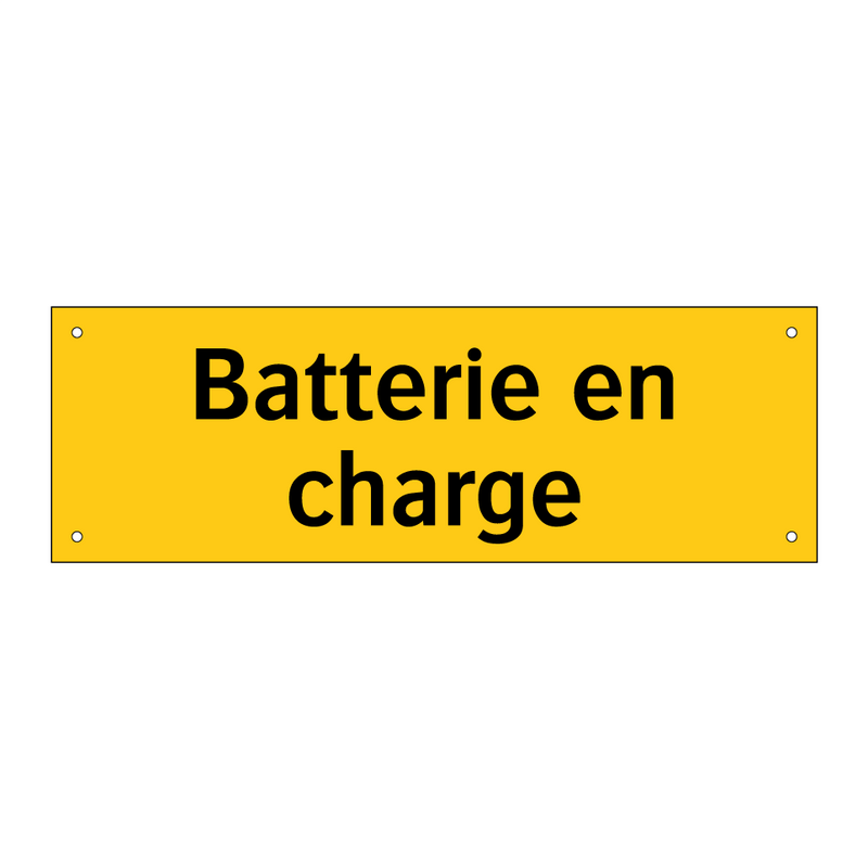 Batterie en charge