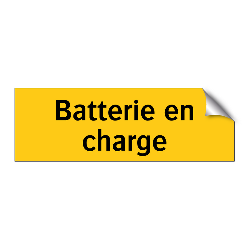 Batterie en charge