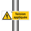 Tension appliquée