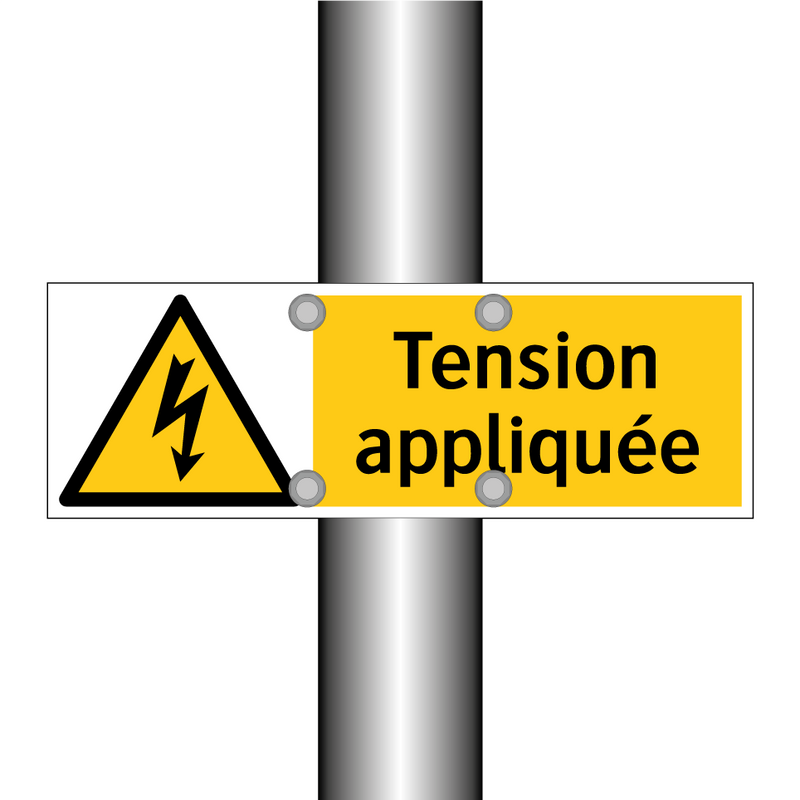 Tension appliquée
