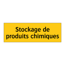 Stockage de produits chimiques