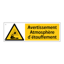 Avertissement Atmosphère d'étouffement