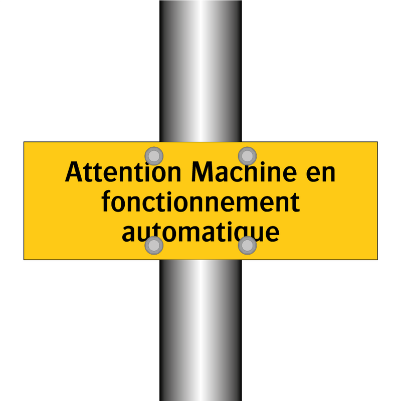 Attention Machine en fonctionnement automatique