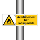 Avertissement Gaz inflammable
