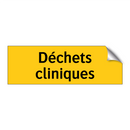 Déchets cliniques
