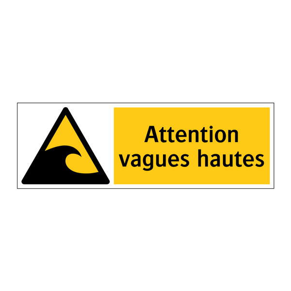 Attention vagues hautes