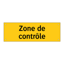 Zone de contrôle